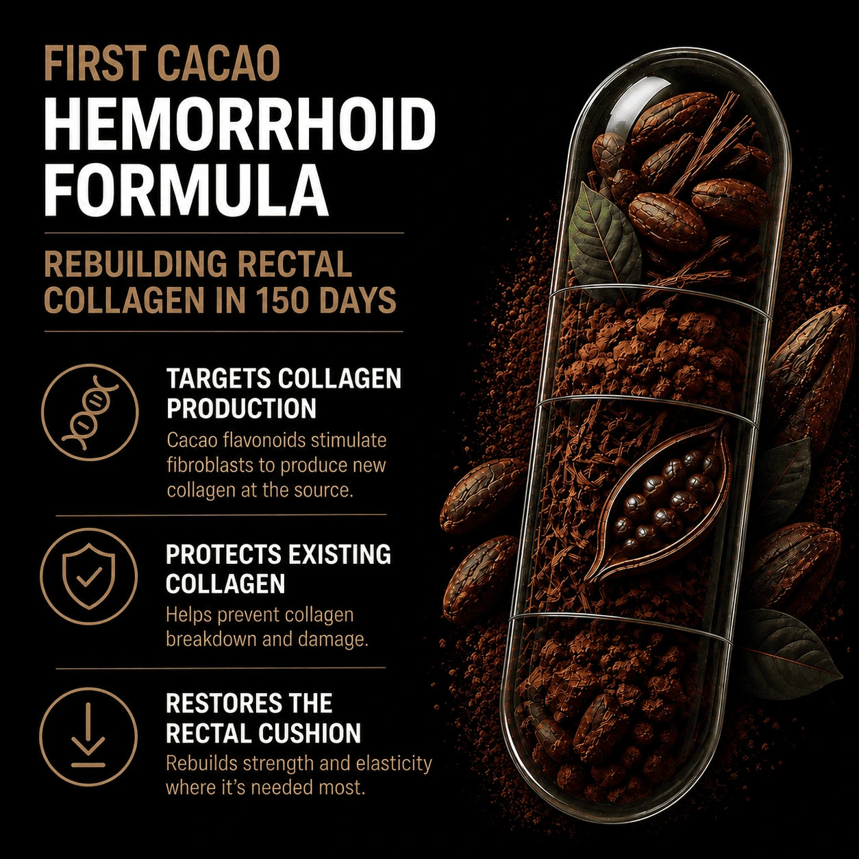 Cacao formula infographic